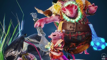 Axolotl - Game Character Art (real-time) Artstation Challenge