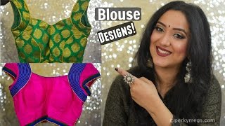 Latest Saree Blouse Designs Indian Ethnic Wear Perkymegs