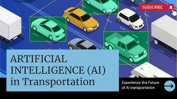 AI in Transportation || Role of AI in transportation