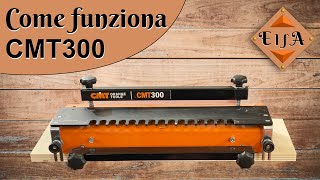 Sistema Di Giunzione Universale Cmt300 - Incastri A Coda Di Rondine Seminascosta