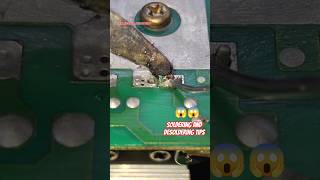 This desoldering technique saves broken boards #repair #tips