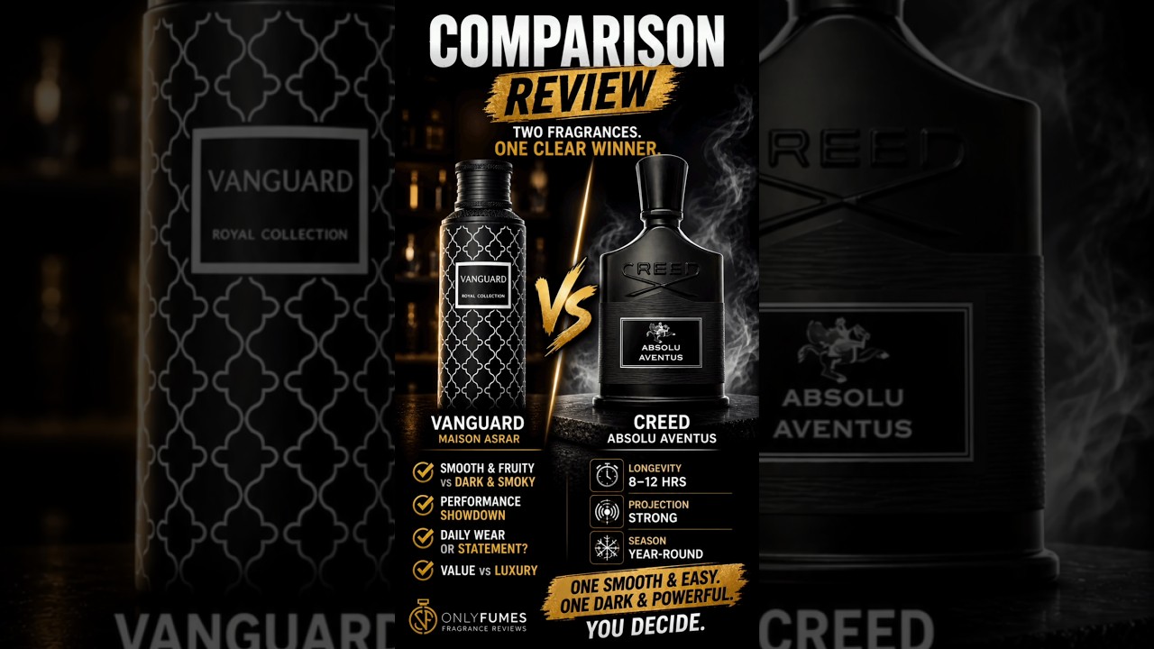 Maison Asrar Vanguard vs Creed Absolu Aventus: Is It Close? #creed