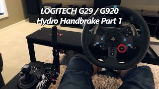 LOGITECH G29 G920 External Handbrake Pt 1