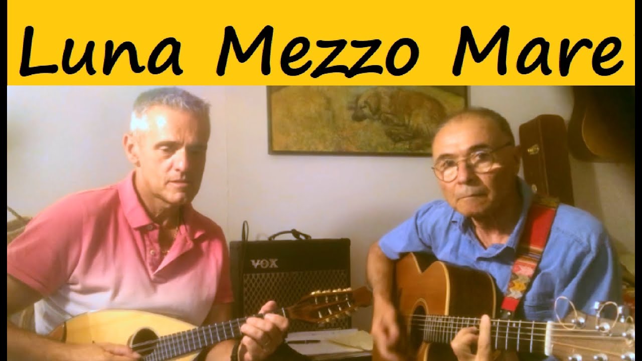 Luna mezzo mare Mandoline et Guitare