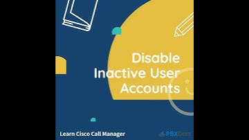 Disable Inactive User Accounts