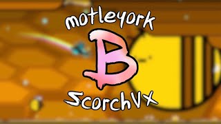 [New hardest] B 100% (medium demon) by motleyork and ScorchVx (mobile) | Geometry Dash