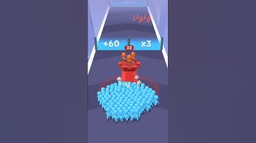 count master :crowd runners 3d playing (part-1)@cbedevil-yt100k #viral #trending #crowdrunners3d