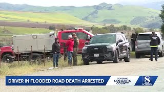 Driver arrested for gross vehicular manslaughter in San Benito County creek death