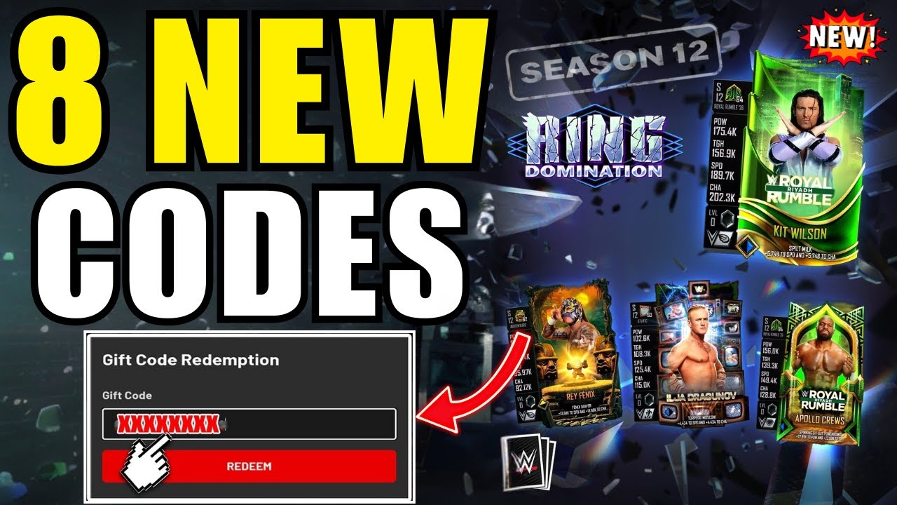 🎁 FEB CODES 🎁WWE SUPERCARD CODES 2026 SEASON 12 🎁 WWE SUPERCARD GIFT CODE - WWE SUPERCARD QR CODES
