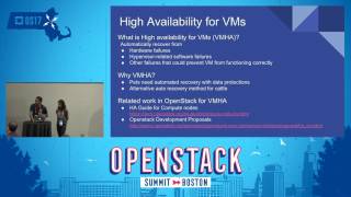 Zero Touch High Availability with Masakari and Consul