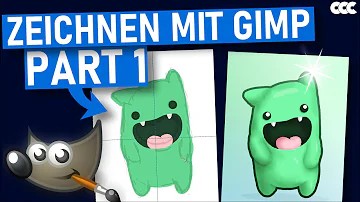 Wie kann man in Gimp zeichnen?