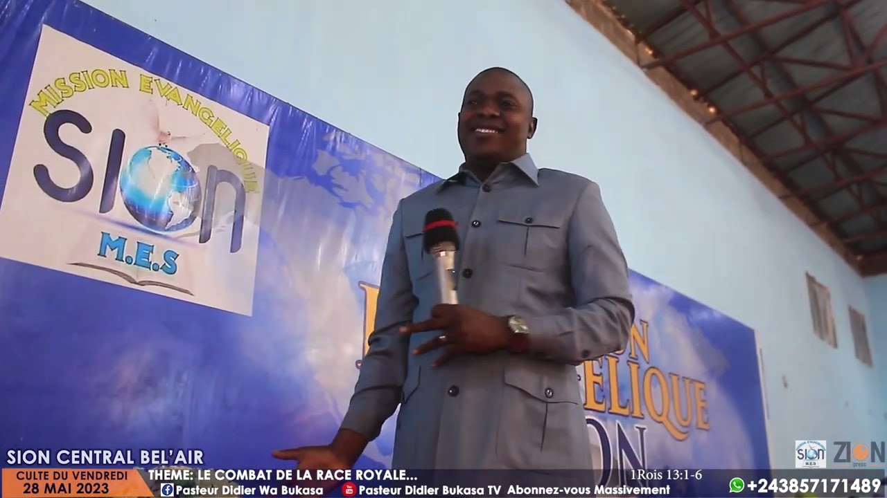 Prophète Elisée Mutombo - Le Combat de la race royale 28/05/2023