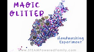 Magic Glitter - Science Experiment with Soap
