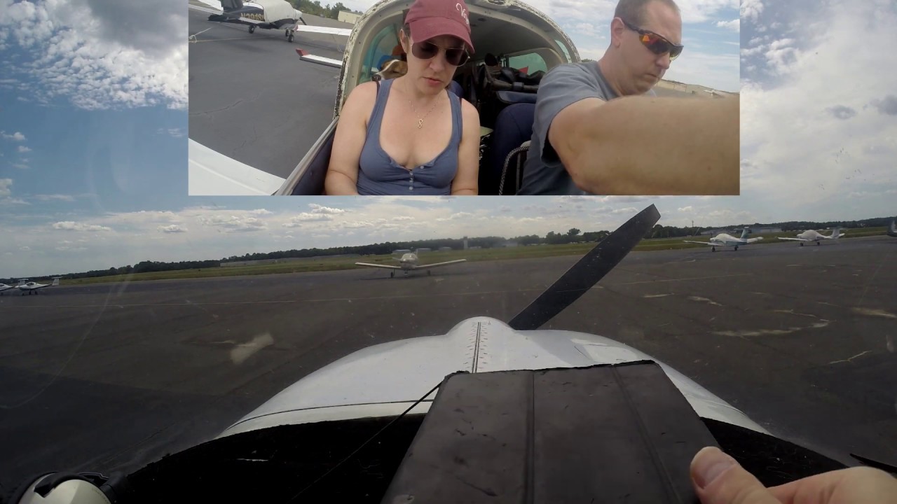 KHEF to KHSP (Manassas VA to Ingalls Field Hot Springs VA) in a Grumman Tiger AA-5B