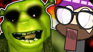 THE SQUIDWARD & GUMBALL CREEPYPASTA HORROR GAME DEV WORKED ON THIS GAME - 3 RANDOM SHREK GAMES