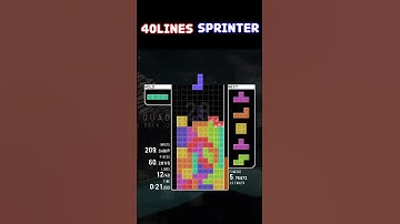[TETR.IO] Just a game of Tetris. 40Lines Sprinter. #22