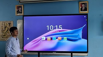 Tutorial penggunaan interactive flat panel 