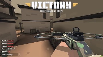 Krunker New Class! Crossbow Bowman gameplay