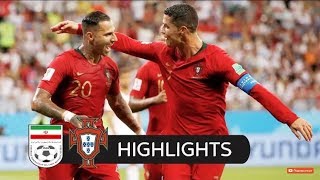 Iran vs Portugal 1-1 - All Goals & Highlights World Cup - 25/06/2018