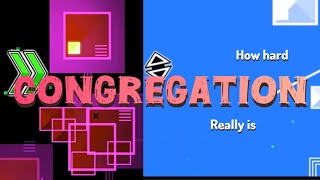 The true difficulty of “Congregation”