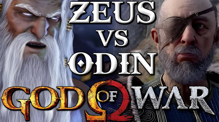 Zeus Vs Odin | Who's The Better God Of War Villain