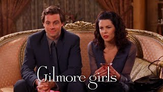 Christopher Disrupts Friday Dinner | Gilmore Girls