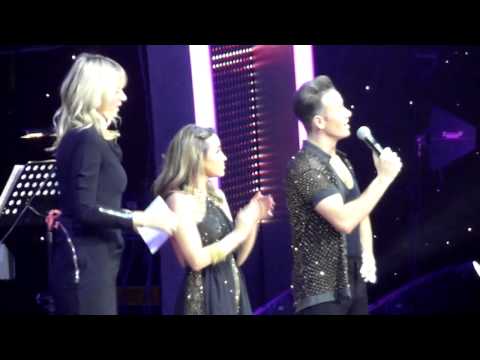 Rachel Stevens & Kevin Clifton, post-rumba comments and scores [2], Leeds, 22/01/15