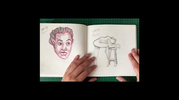 100 Day Project Sketchbook Tour