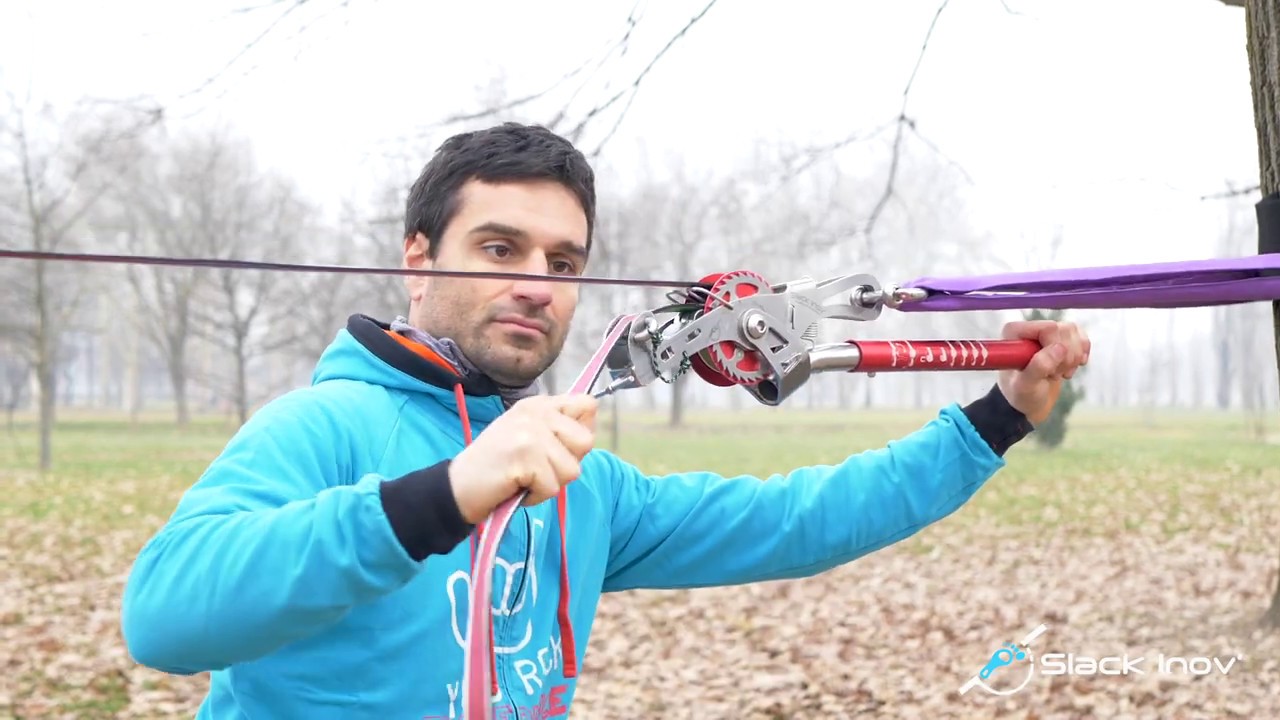 THE INFINITY PART I USER INSTRUCTIONS of a revolutionary Slackline