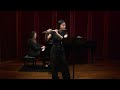 Flute sonata no 1 in b minor by bach  sabrina liu