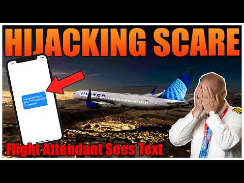 Flight Attendant Spots HIJACK Threat on Passenger's Phone?!