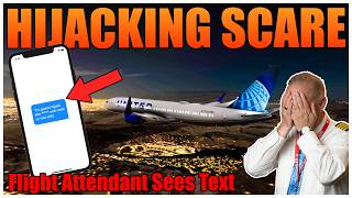 Flight Attendant Spots HIJACK Threat on Passenger's Phone?!