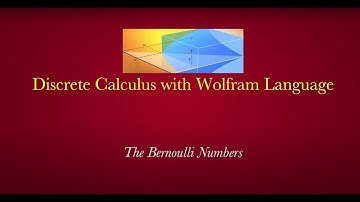 The Bernoulli Numbers
