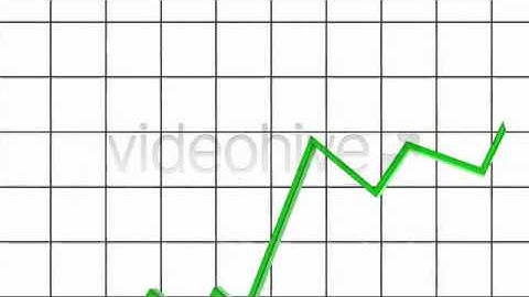 3D Raising Trend Line - Loop - Alpha After Effect Templates
