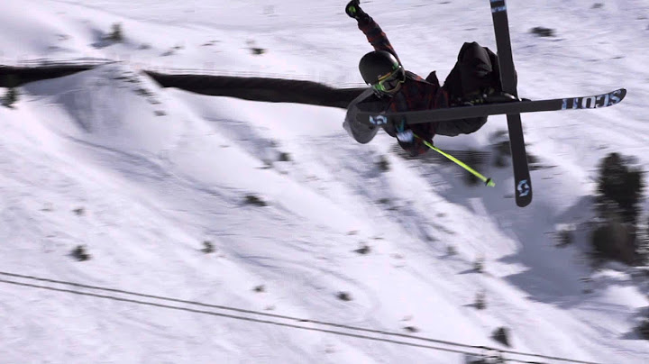 Hannes with massive style in St. Anton Park