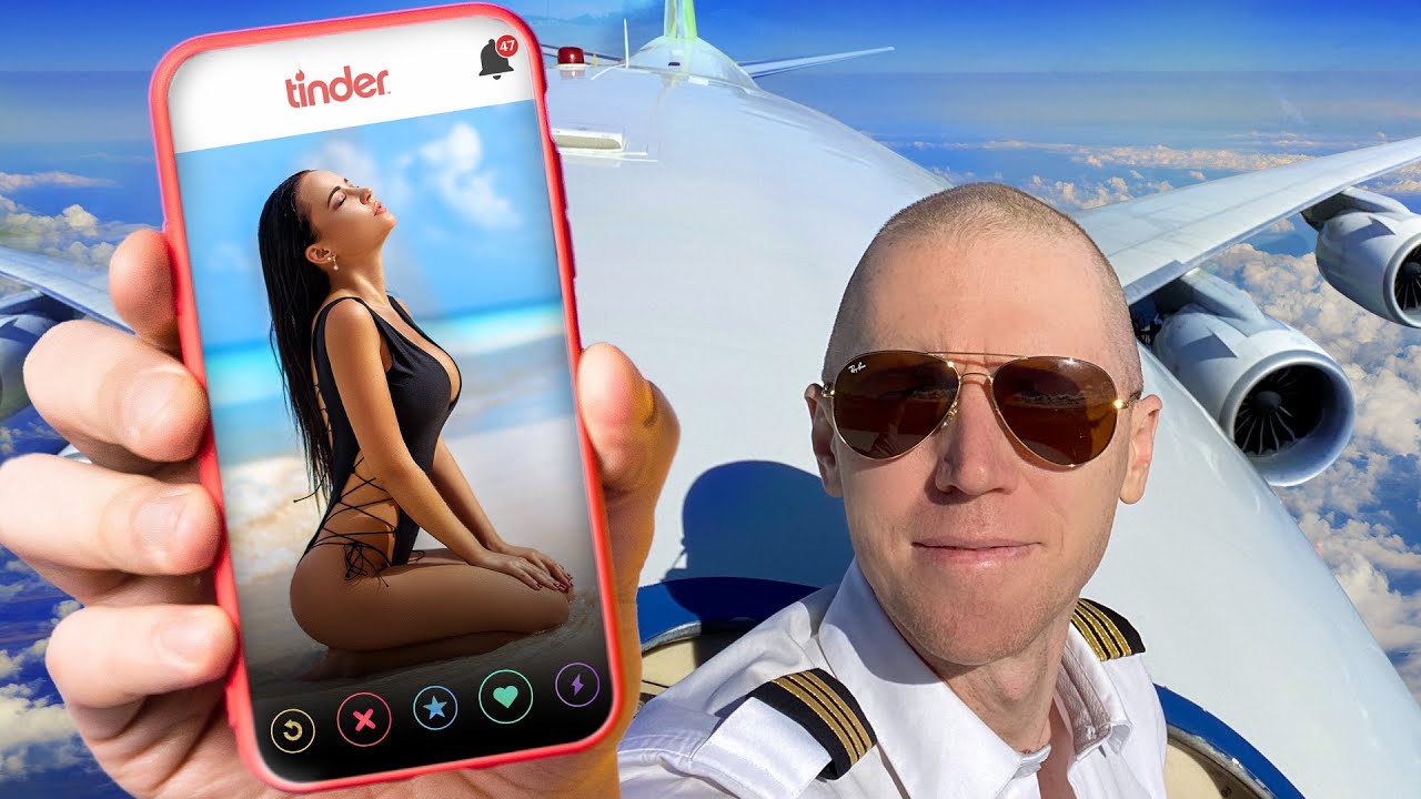 Airline Pilot on Tinder - YouTube