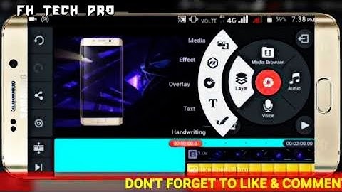 How To Add Mobile Frame In Videos With Android Mobile | Kinemaster Video Editing Tutorial.