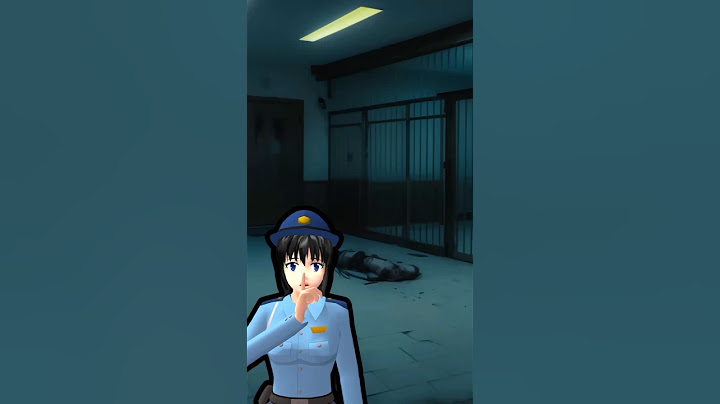 POLICE KOBAN DULU TERNYATA ?? 😱 || SAKURA SCHOOL SIMULATOR #sakuraschoolsimulator #shorts #creepy