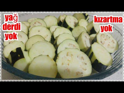 SOFRALARIN BAŞ TACI PATLICANLA HAZIRLANAN HEM PRATİK HEM ÇOK DEĞİŞİK VE ENFES BİR TARİF .... 