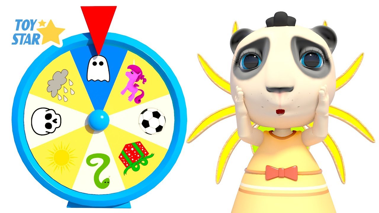 ⁣New 3D Cartoon For Kids ¦ Dolly And Friends ¦ Babies Play With The Ghost's Wheel of Fortune #13
