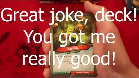 Keyforge decks are always playing jokes on me!