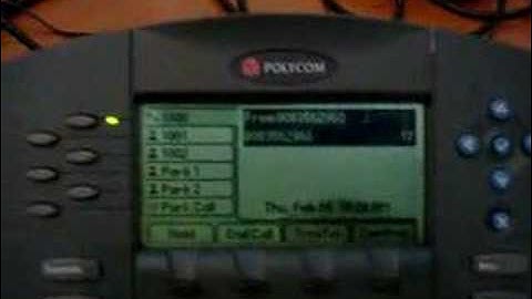Aloha Tone PBX Park and Page on Polycom Soundpoint IP601