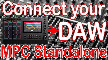 How to connect your DAW to your MPC via MIDI, for easy sync and transport control operation.