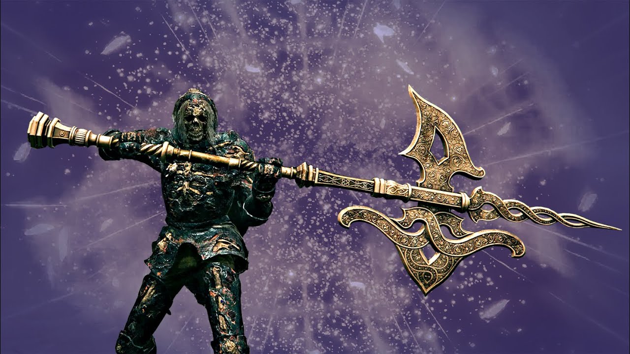 Elden Ring PvP Undead Paladin Golden Halberd YouTube