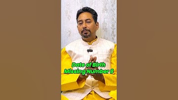 Remedies for Date of Birth Missing Number 8..|| #shorts