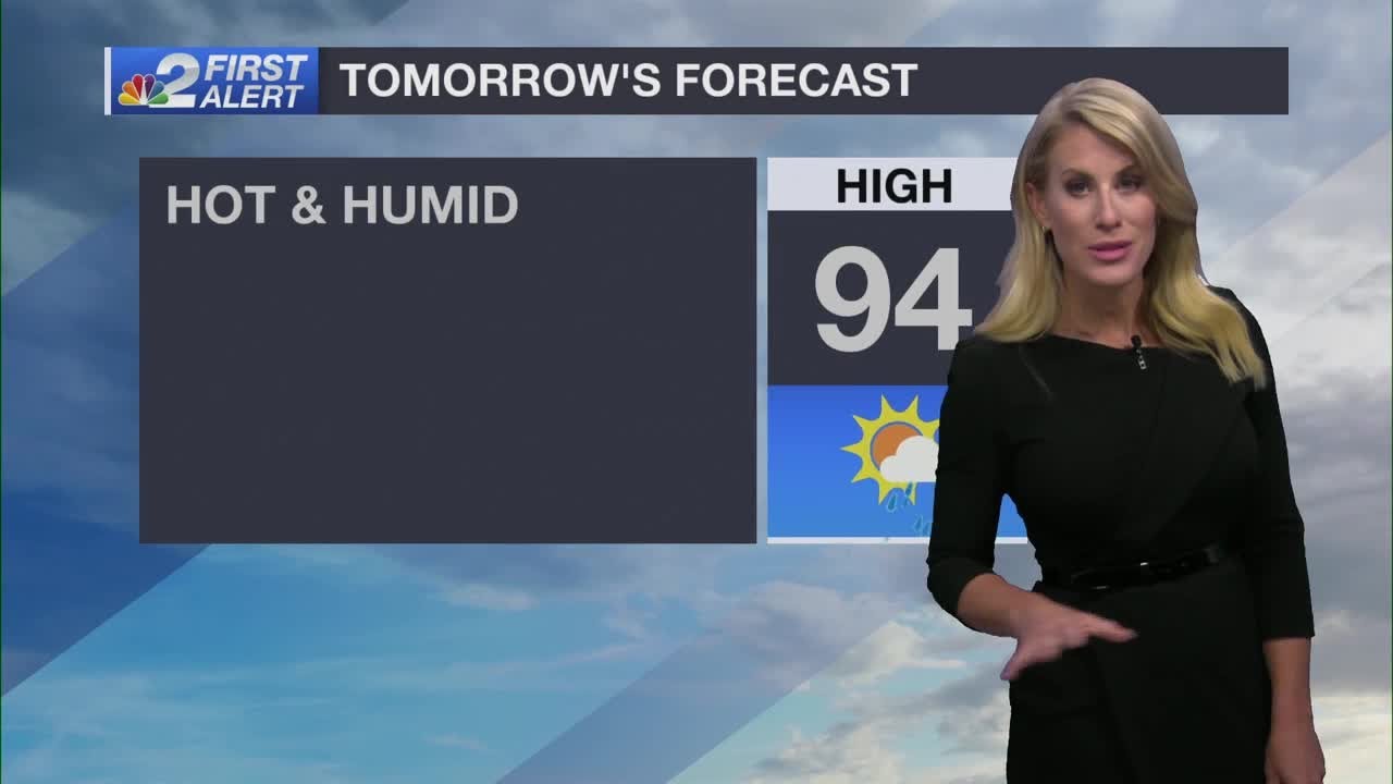 Continued heat and late afternoon storms for SWFL on Friday - YouTube