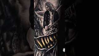 Download Lagu This Nirvana tattoo is a whole other level! | No Regrets Studios London MP3