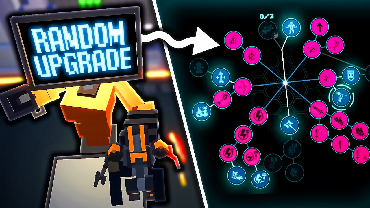 RANDOM UPGRADES in Clone Drone in the Danger Zone!