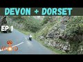 Motorcycle tour of  devon  dorset  ep 1