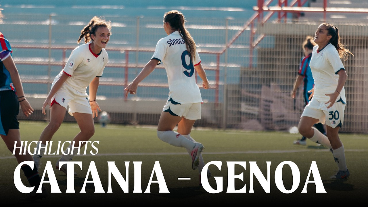 HL | CATANIA 0-2 GENOA | SERIE B FEMMINILE 2026/27